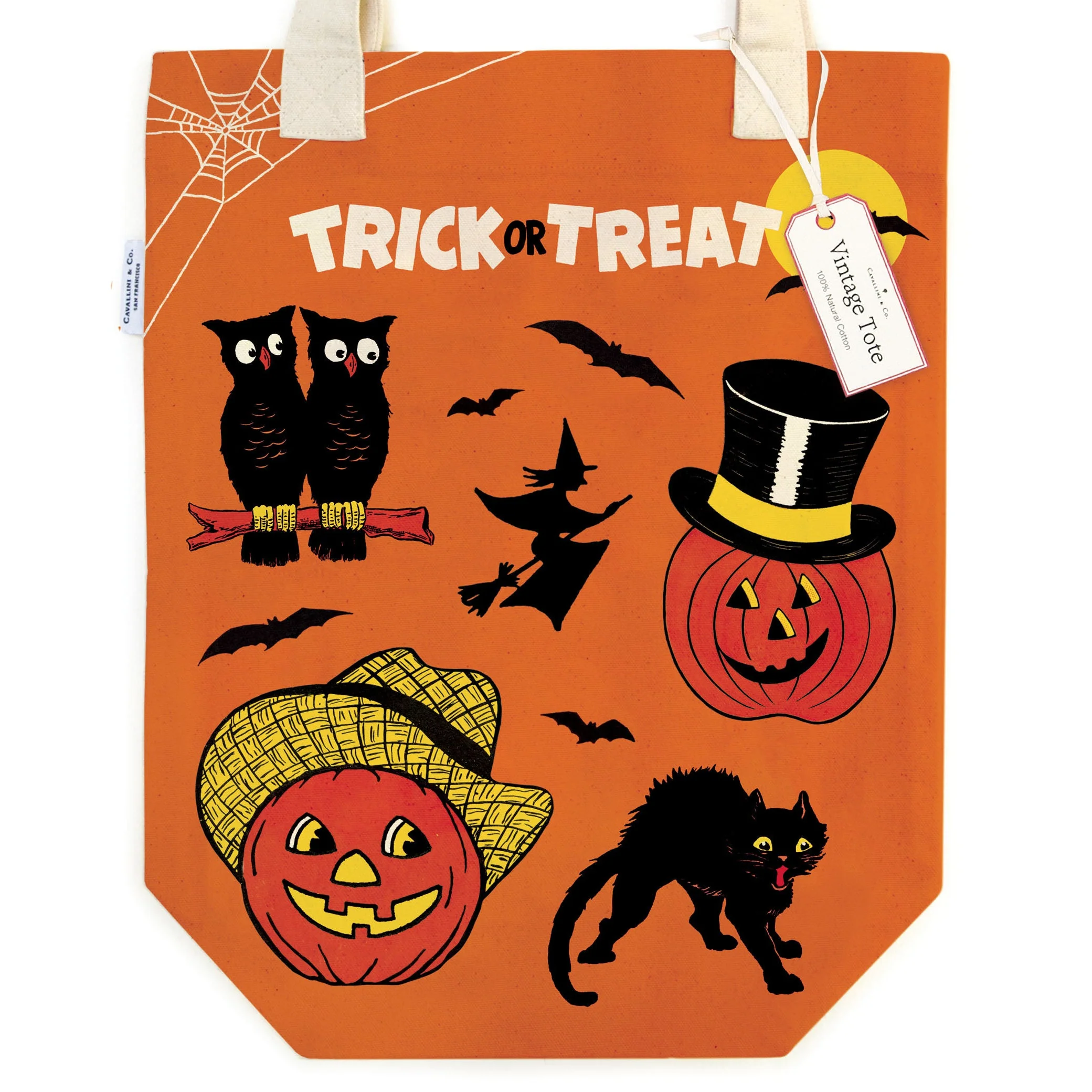 Cavallini & Co. Tote Bag - Trick or Treat
