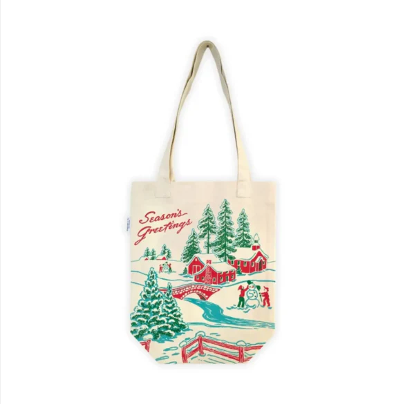 Cavallini & Co. Tote Bag - Winter Wonderland - Image 2