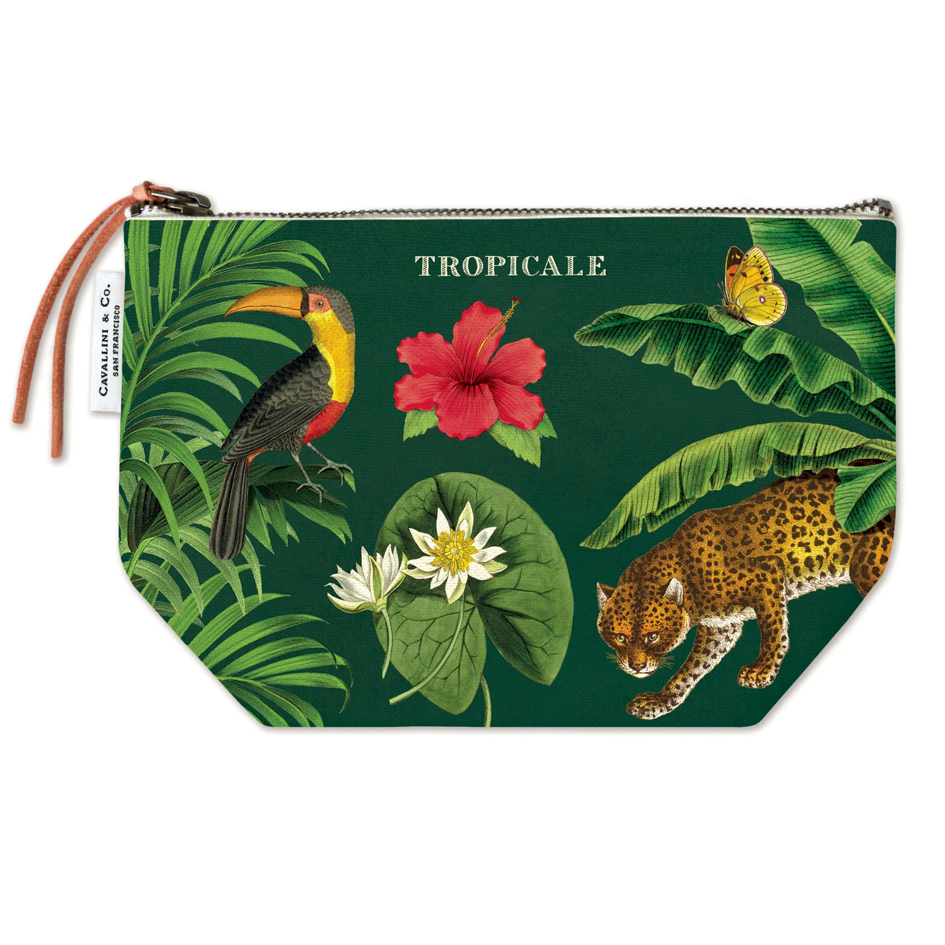 Cavallini & Co. Vintage Pouch - Tropicale