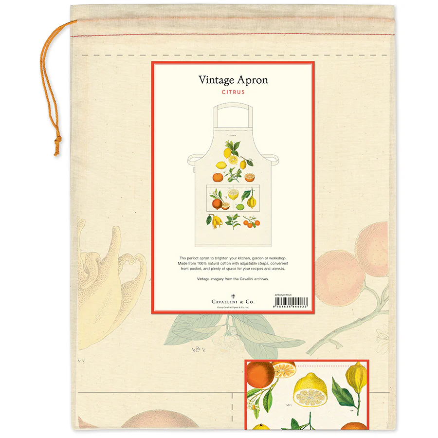 Cavallini & Co. Vintage Apron - Citrus - Image 3
