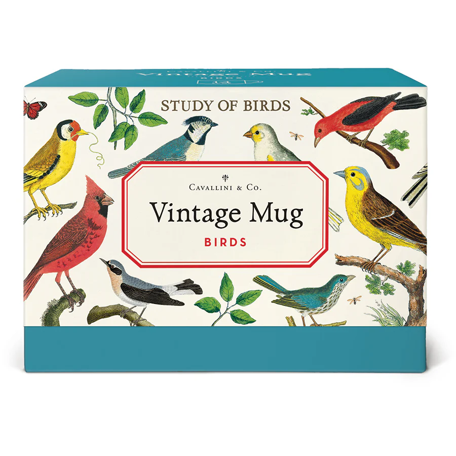 Cavallini & Co. Vintage Mug - Birds - Image 2