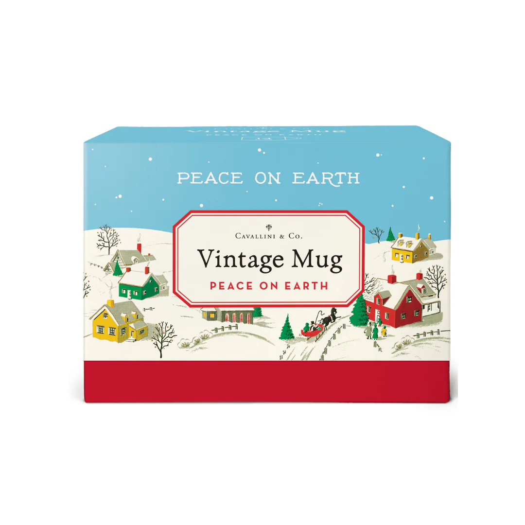 Cavallini & Co. Vintage Mug - Peace on Earth - Image 3