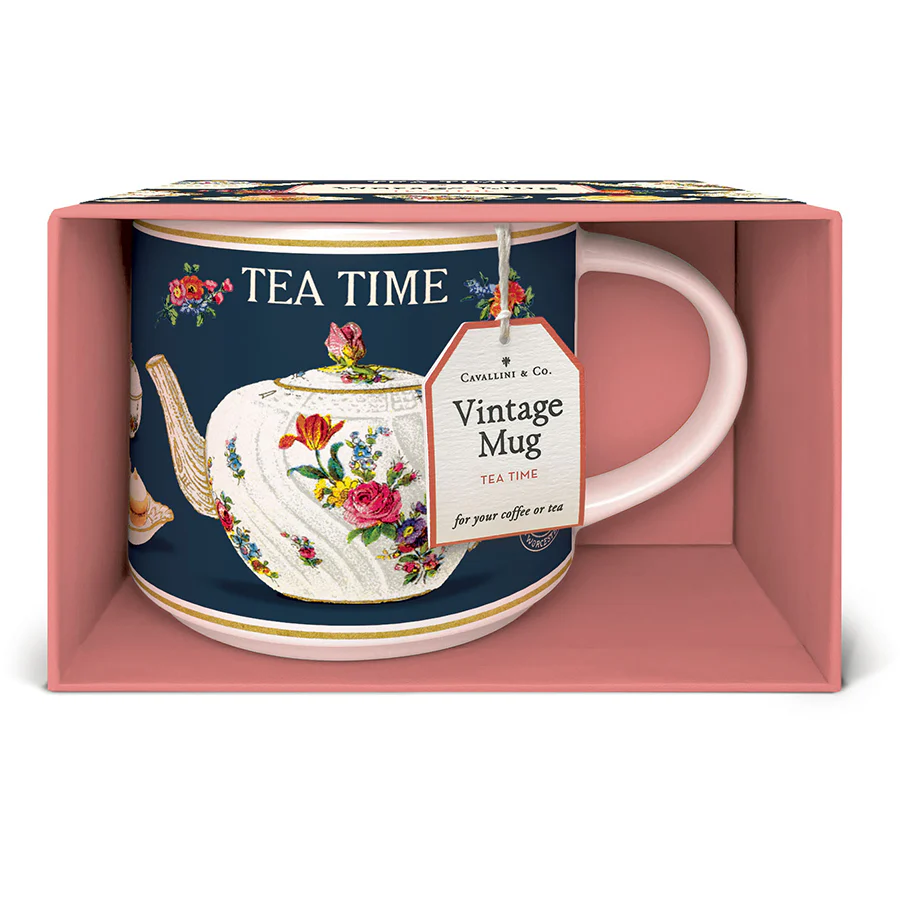Cavallini & Co. Vintage Mug - Tea Time - Image 3