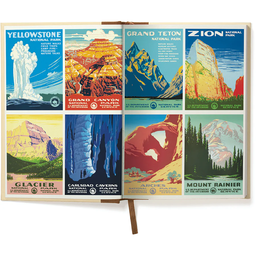 *Coming Soon Spring 2026* Cavallini & Co. Window Journal- National Parks - Image 3