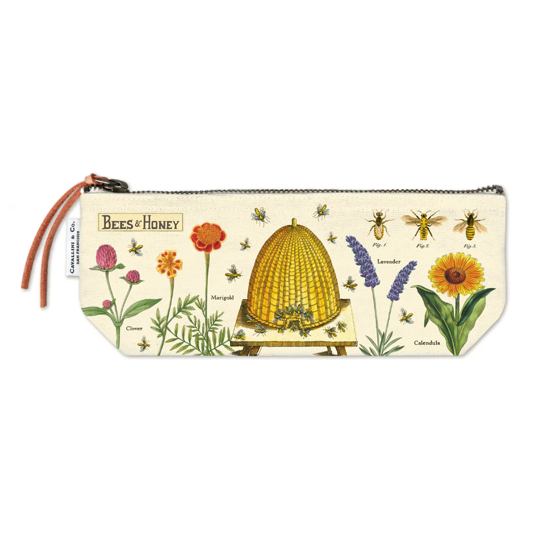 Cavallini & Co. Mini Pouch - Bees & Honey