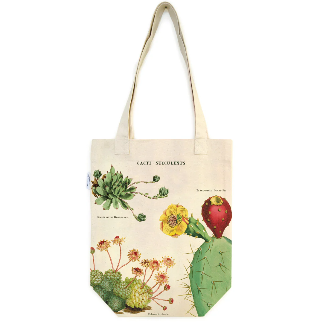 Cavallini & Co. Tote Bag - Cacti & Succulents - Image 2
