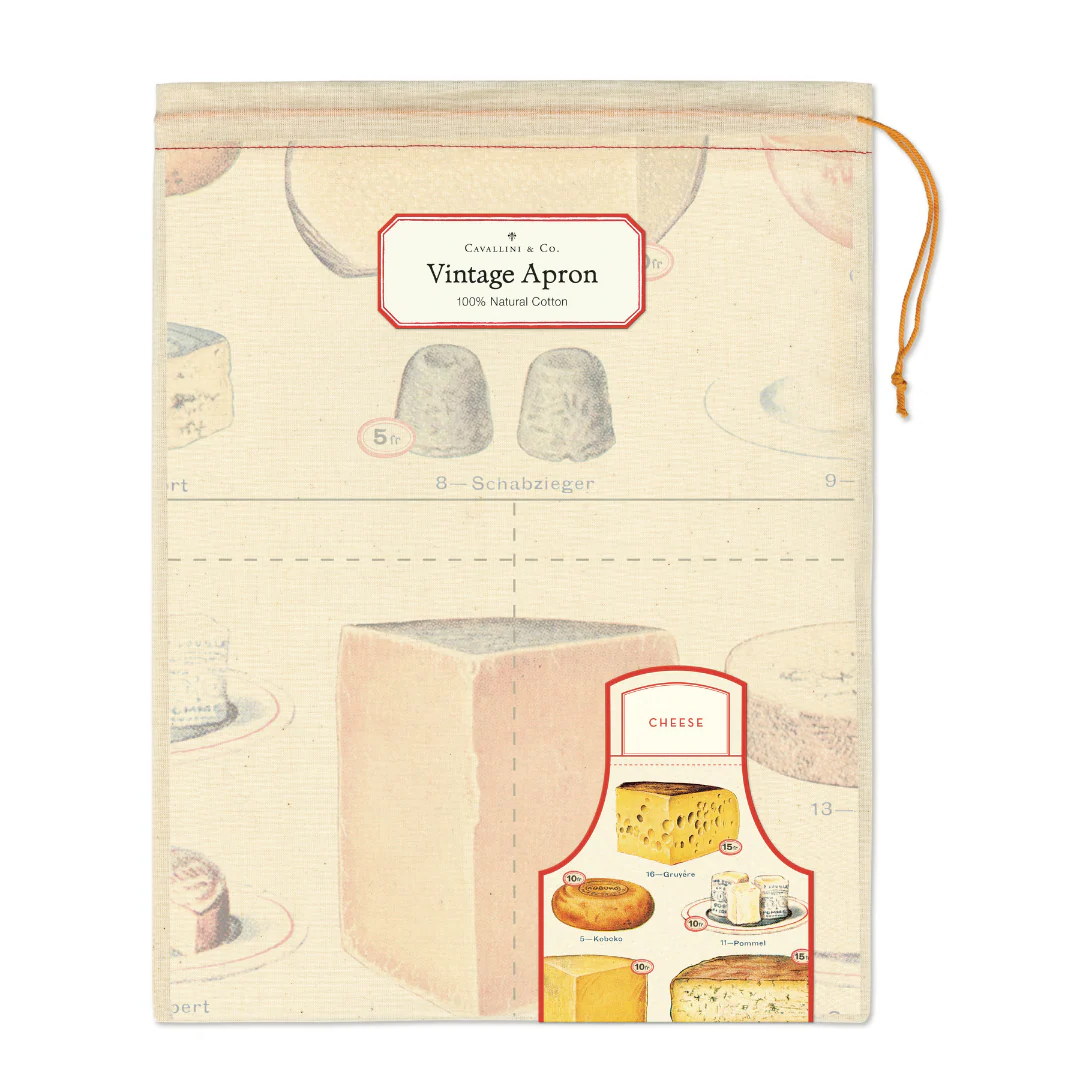 Cavallini & Co. Vintage Apron - Cheese - Image 2
