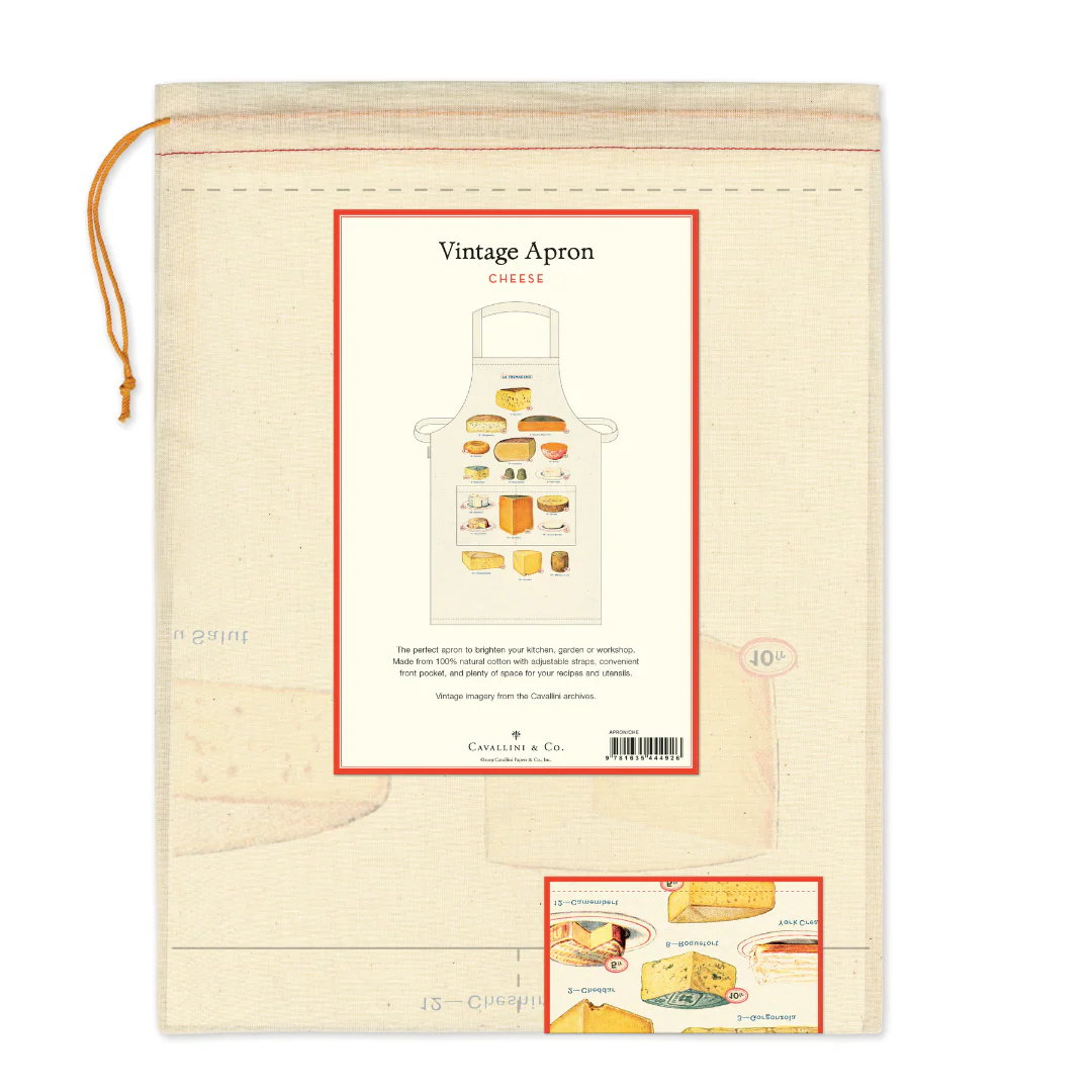 Cavallini & Co. Vintage Apron - Cheese - Image 3