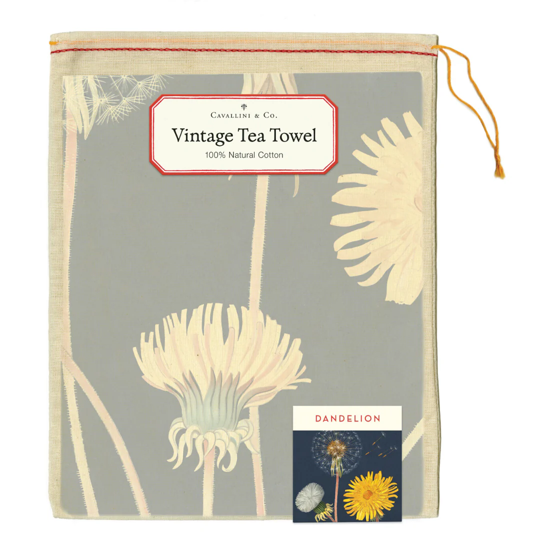 Cavallini & Co. Tea Towel - Dandelion