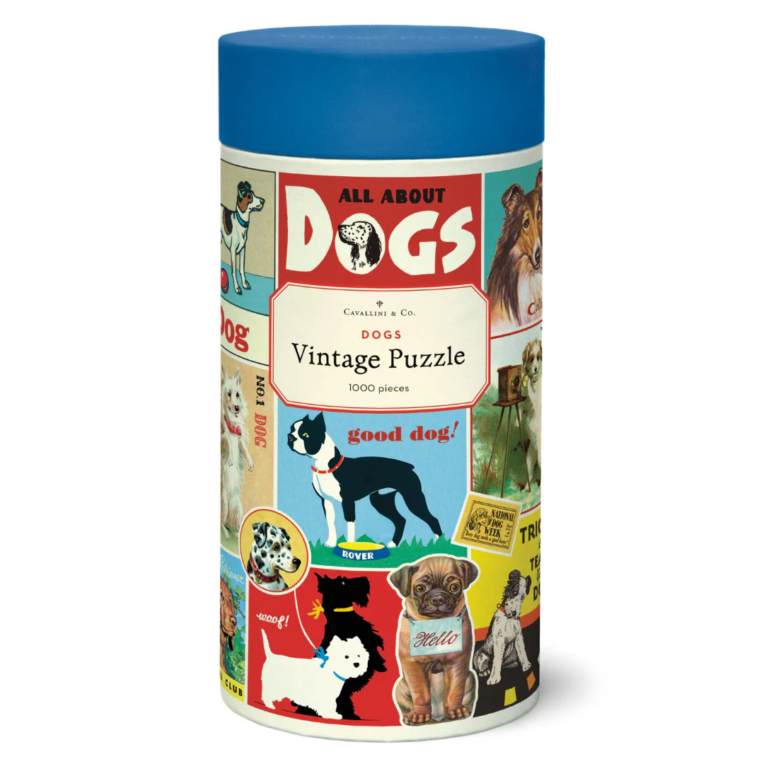 Cavallini & Co. 1000 Piece Puzzle - Dogs