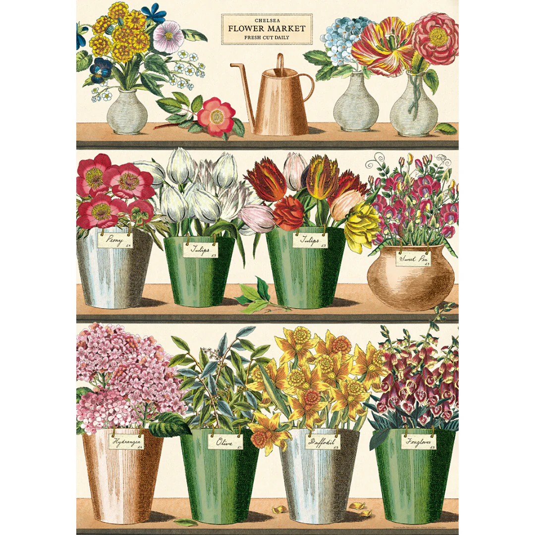 Cavallini & Co. Wrap - Flower Market