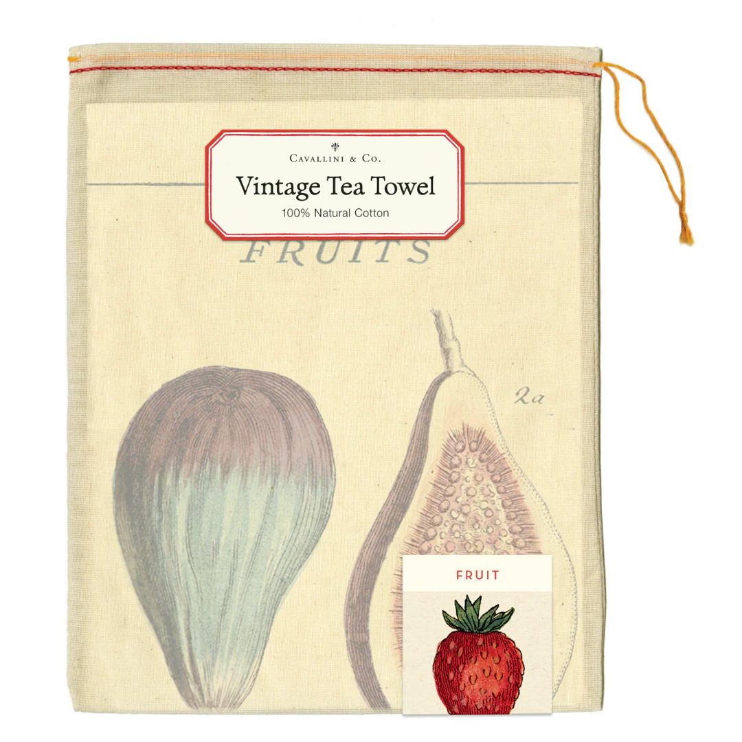Cavallini & Co. Tea Towel - Fruit