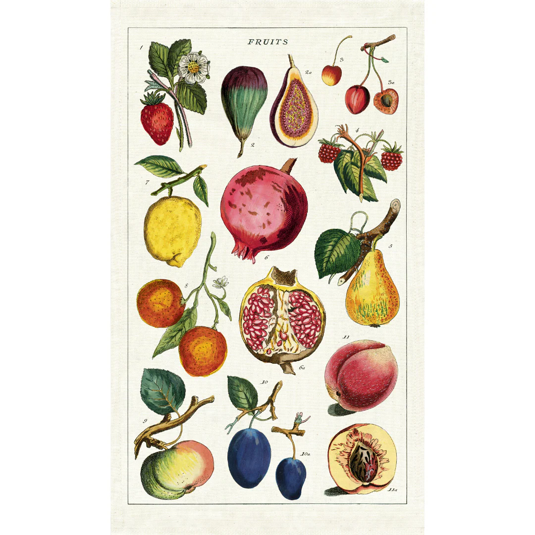 Cavallini & Co. Tea Towel - Fruit - Image 3