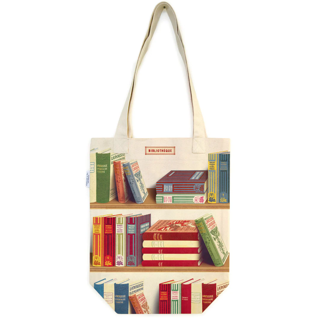 Cavallini & Co. Tote Bag - Library Books - Image 2