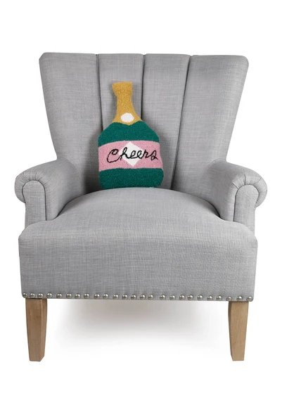 Champagne Bottle Shaped Pillow - Image 2