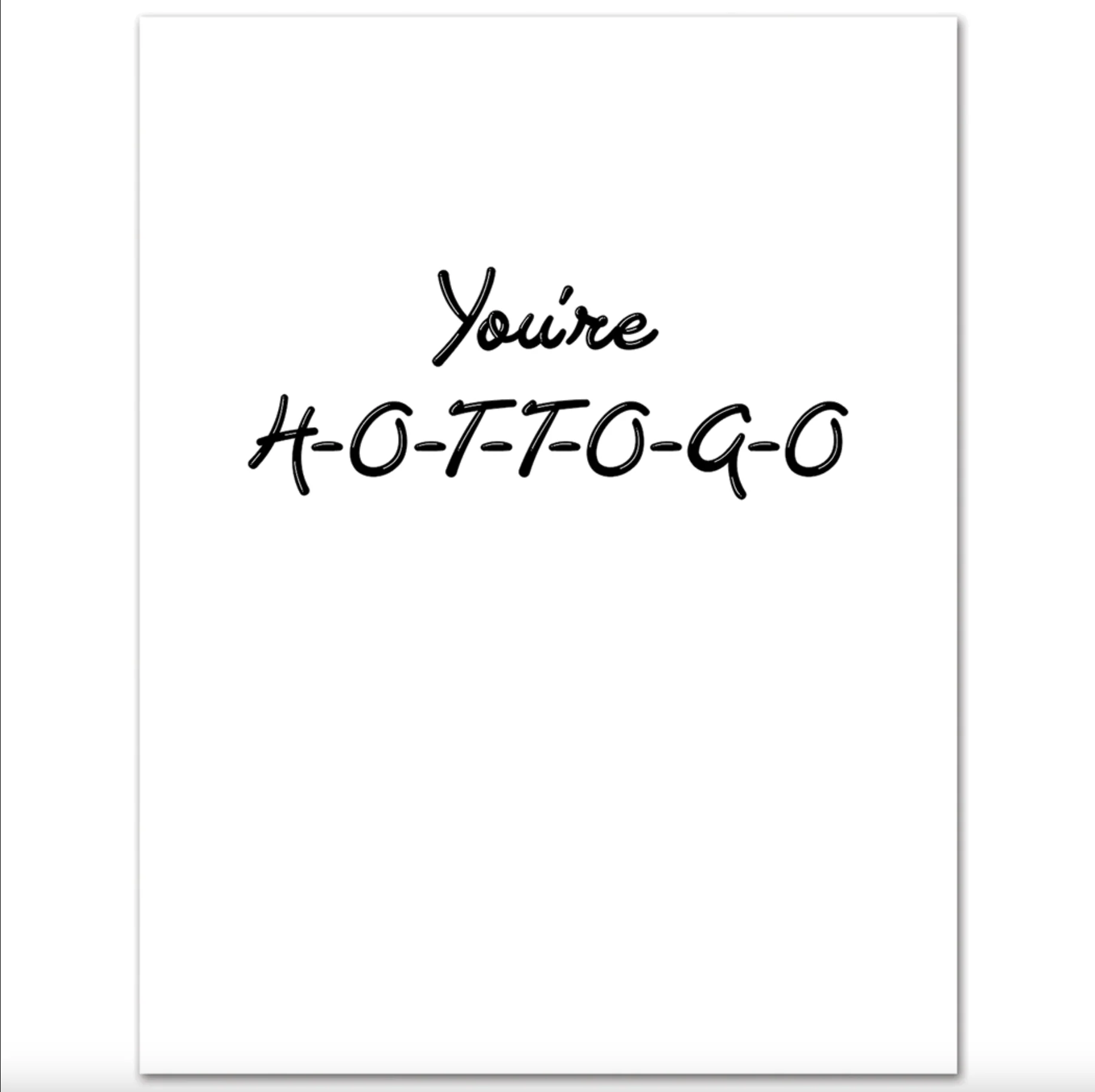 Chappell Hot To GO Birthday Card - Image 2