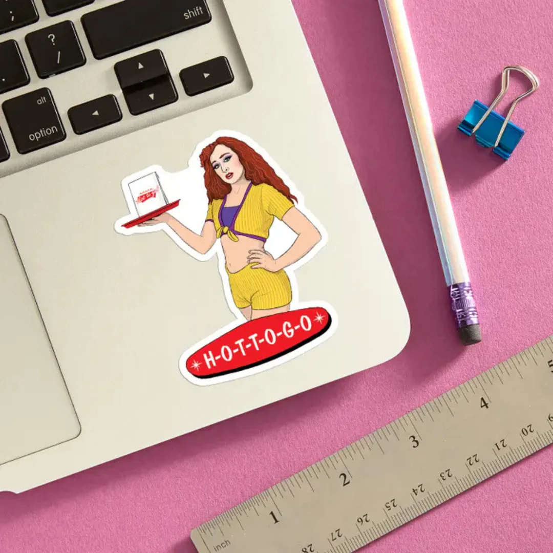 Chappell HOT TO GO Sticker - Image 2