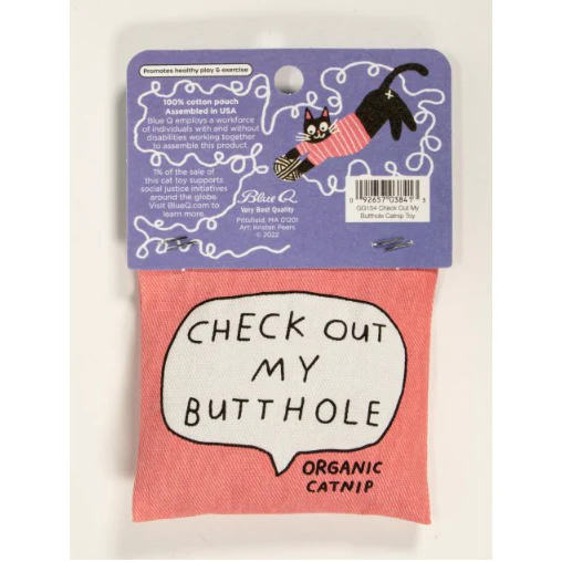 Check Out My Butthole Catnip Toy - Image 2