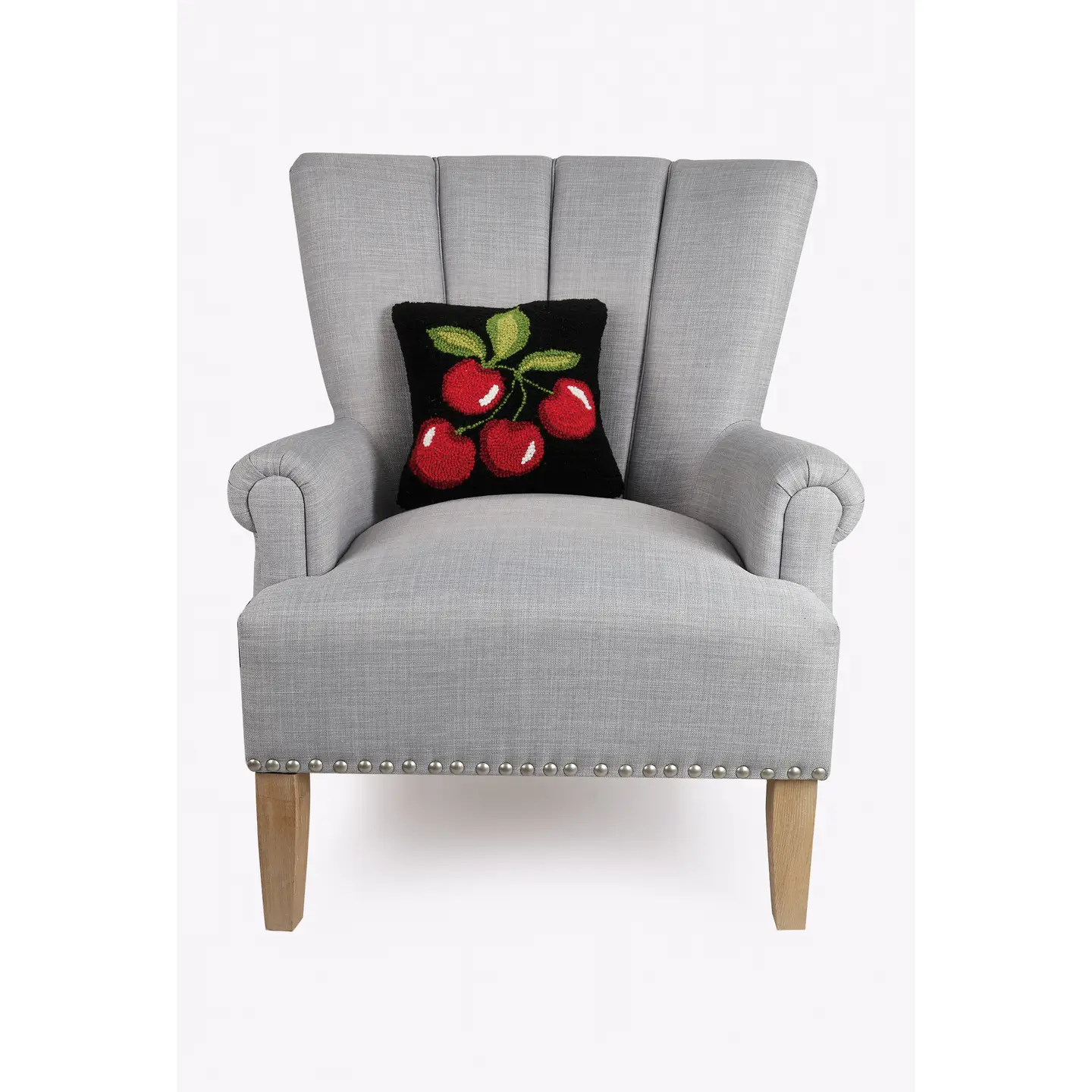 Cherries Hook Pillow - Image 2