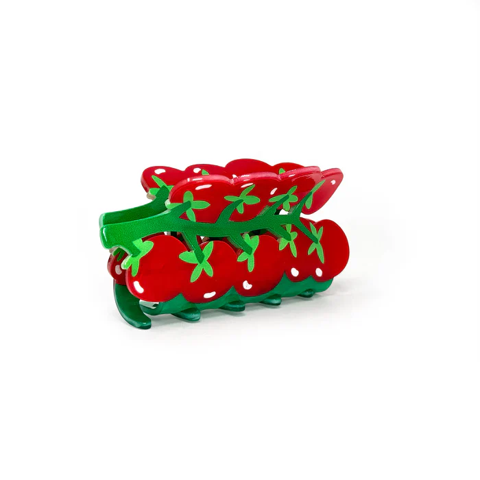 Cherry Tomato Hair Claw