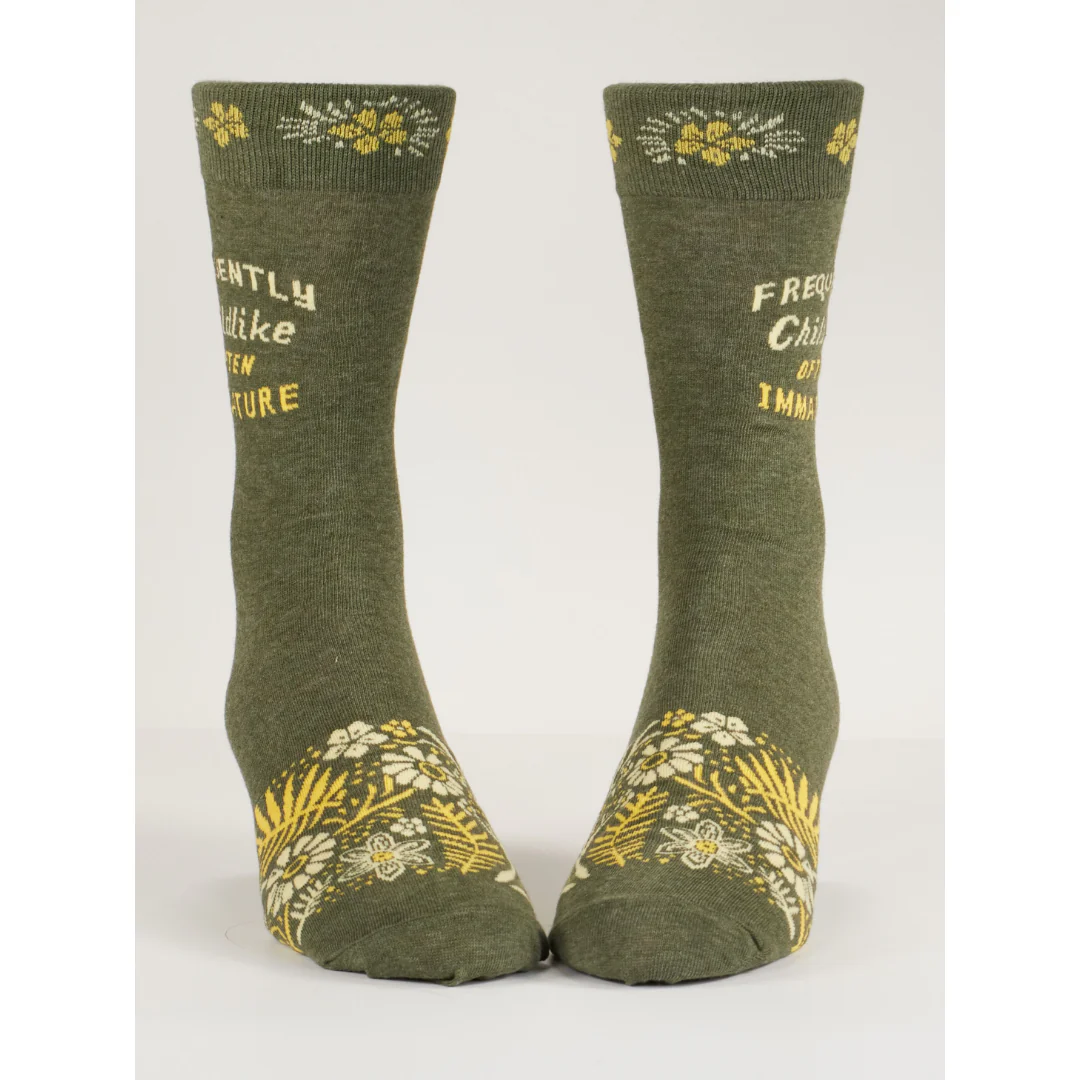 Childlike Men's Crew Socks - Image 2