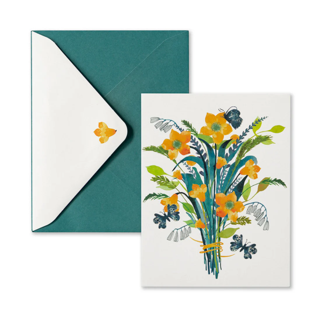 Citrus Bouquet - Blank Note Cards - Image 2