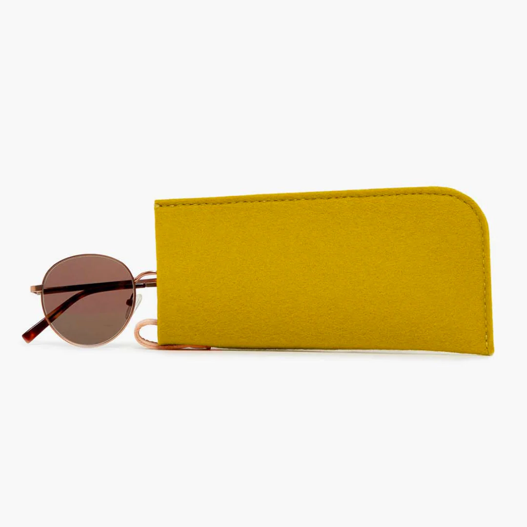 Classic Eyeglass Sleeve - Dijon