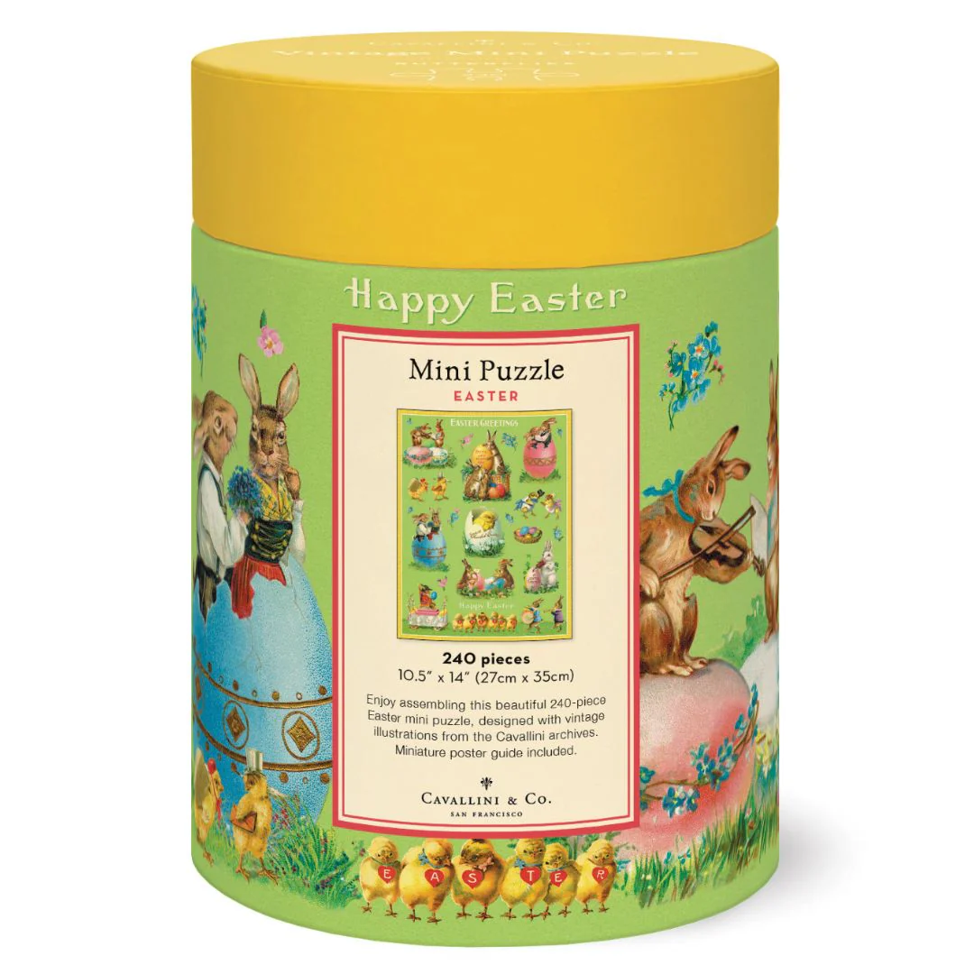 Cavallini & Co. 240 Piece Mini Puzzle - Easter - Image 2