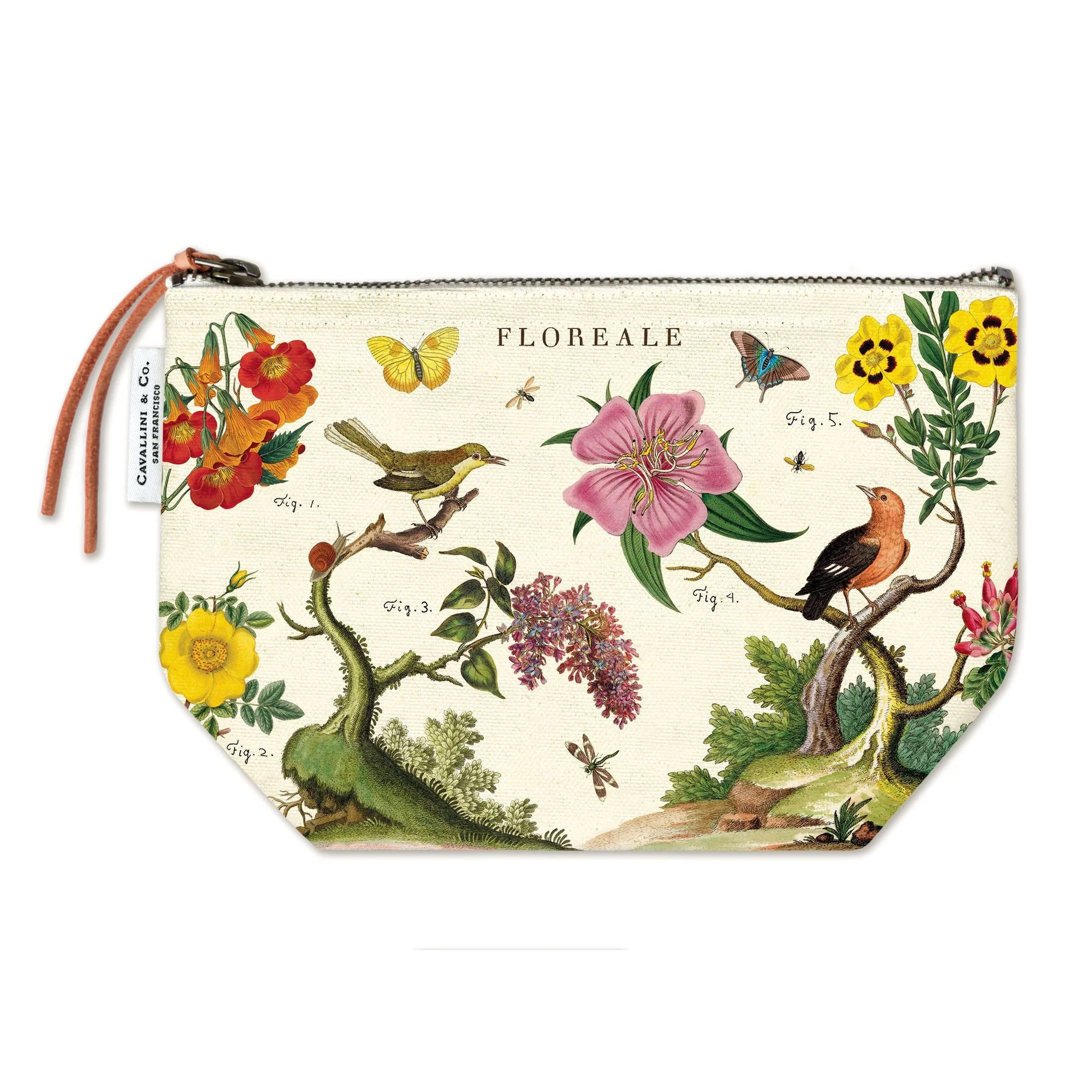 Cavallini & Co. Vintage Pouch - Floreale
