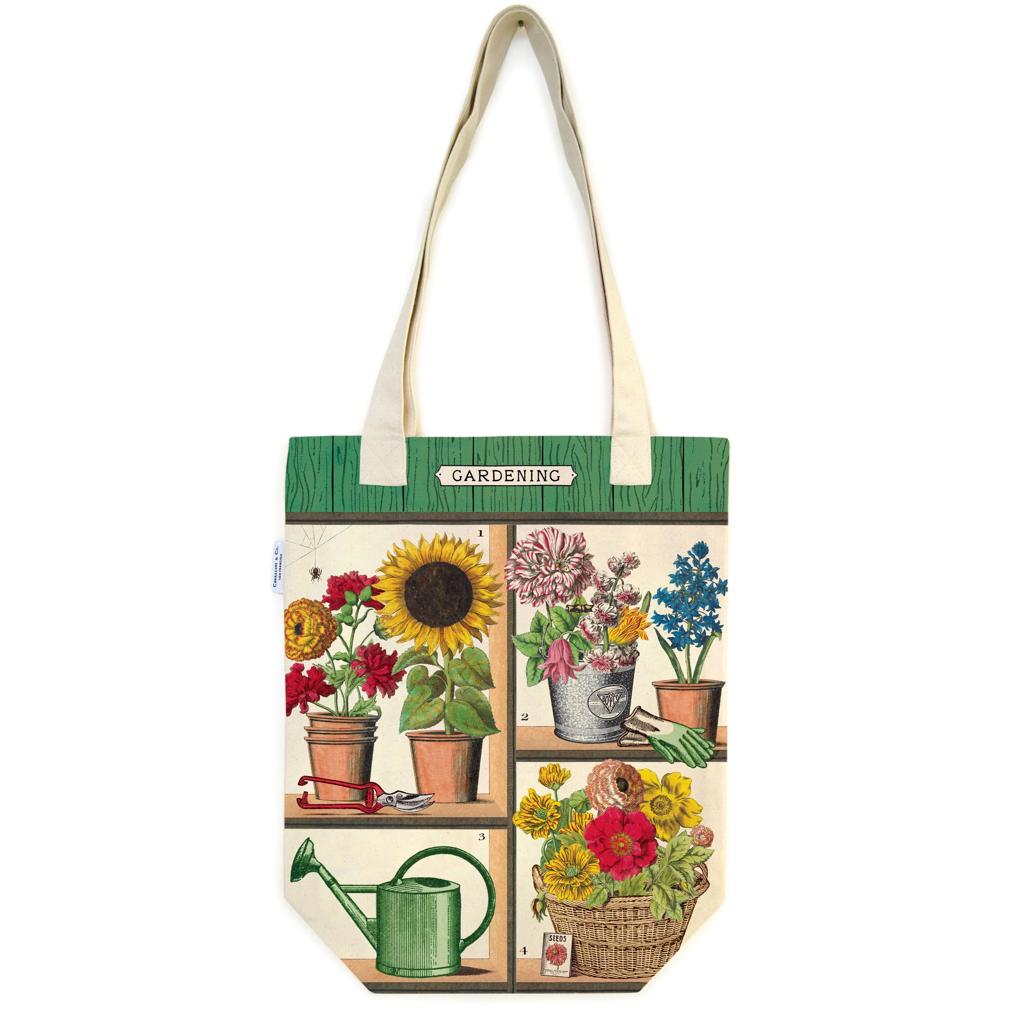 Cavallini & Co. Tote Bag - Gardening - Image 2