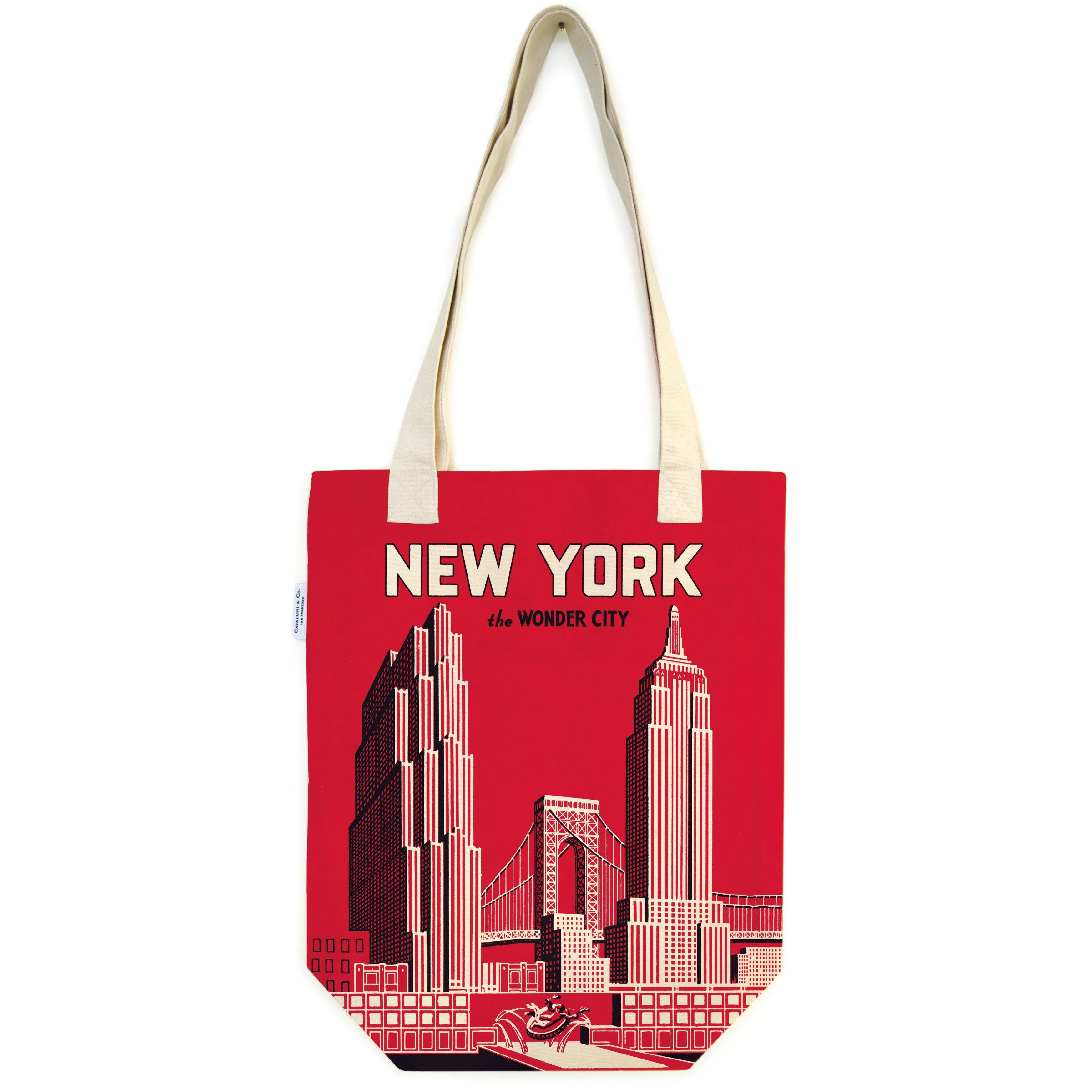 Cavallini & Co. Tote Bag - New York Wonder City - Image 2