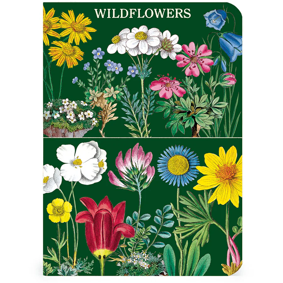 Cavallini & Co. 3 Mini Notebooks - Wildflowers 2 - Image 2