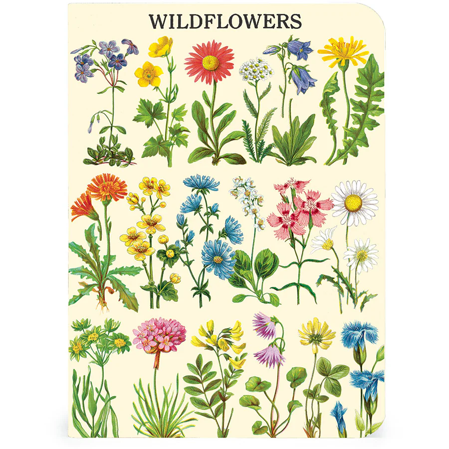 Cavallini & Co. 3 Mini Notebooks - Wildflowers 2 - Image 3