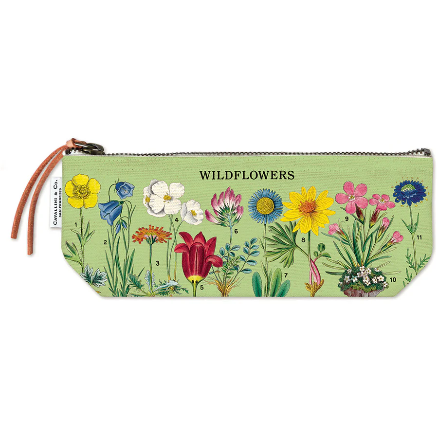 Cavallini & Co. Mini Pouch - Wildflowers