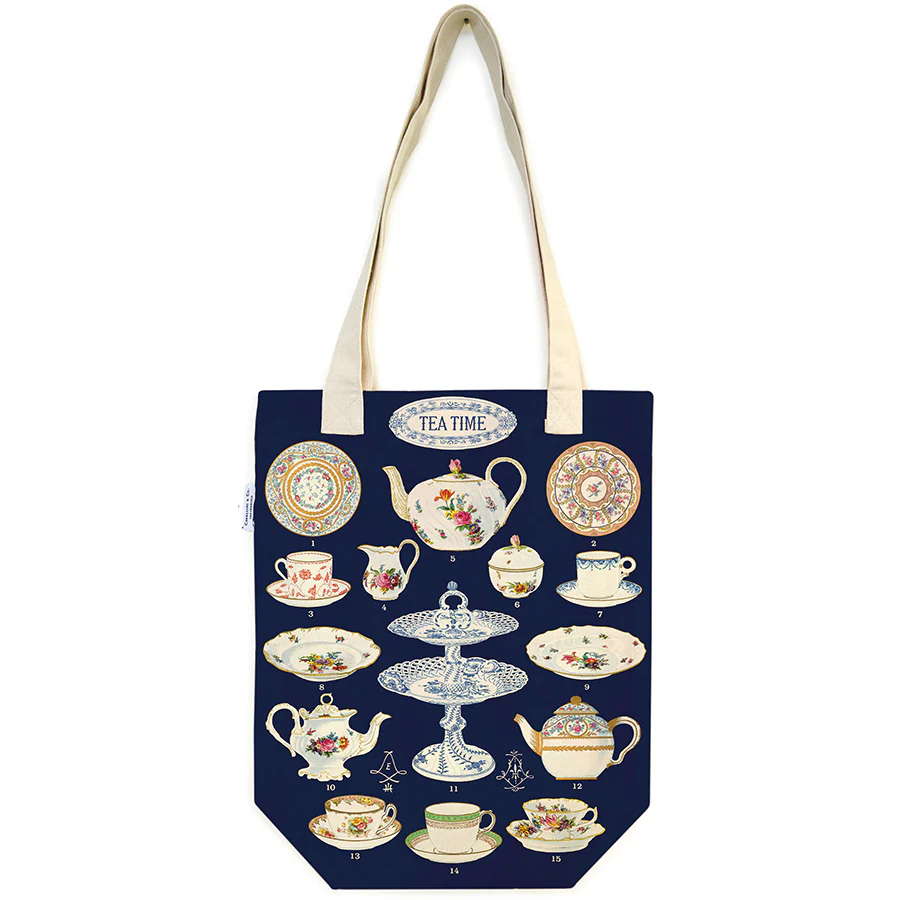 Cavallini & Co. Tote Bag - Tea Time - Image 2