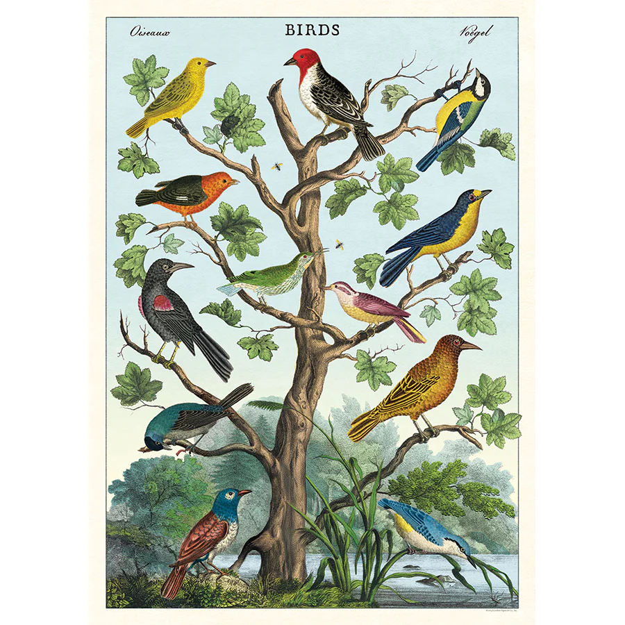 Cavallini & Co. Wrap - Birds In A Tree