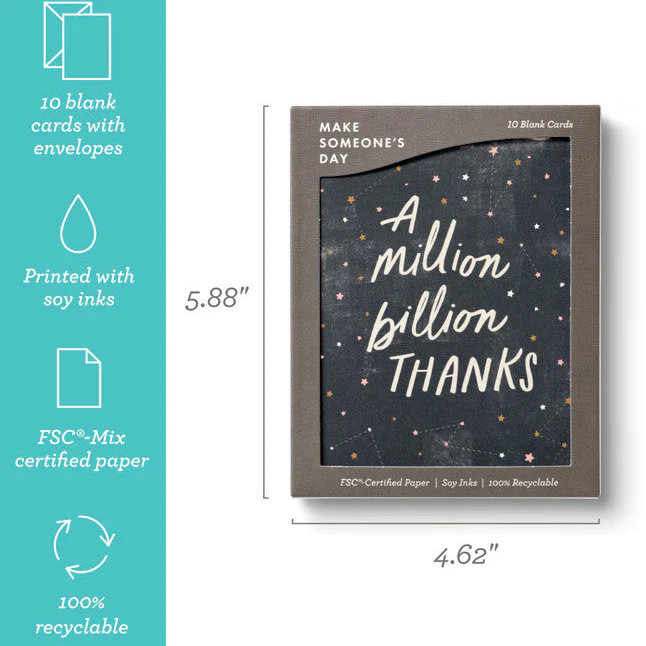 Constellation - Blank Thank You Note Cards - Image 3
