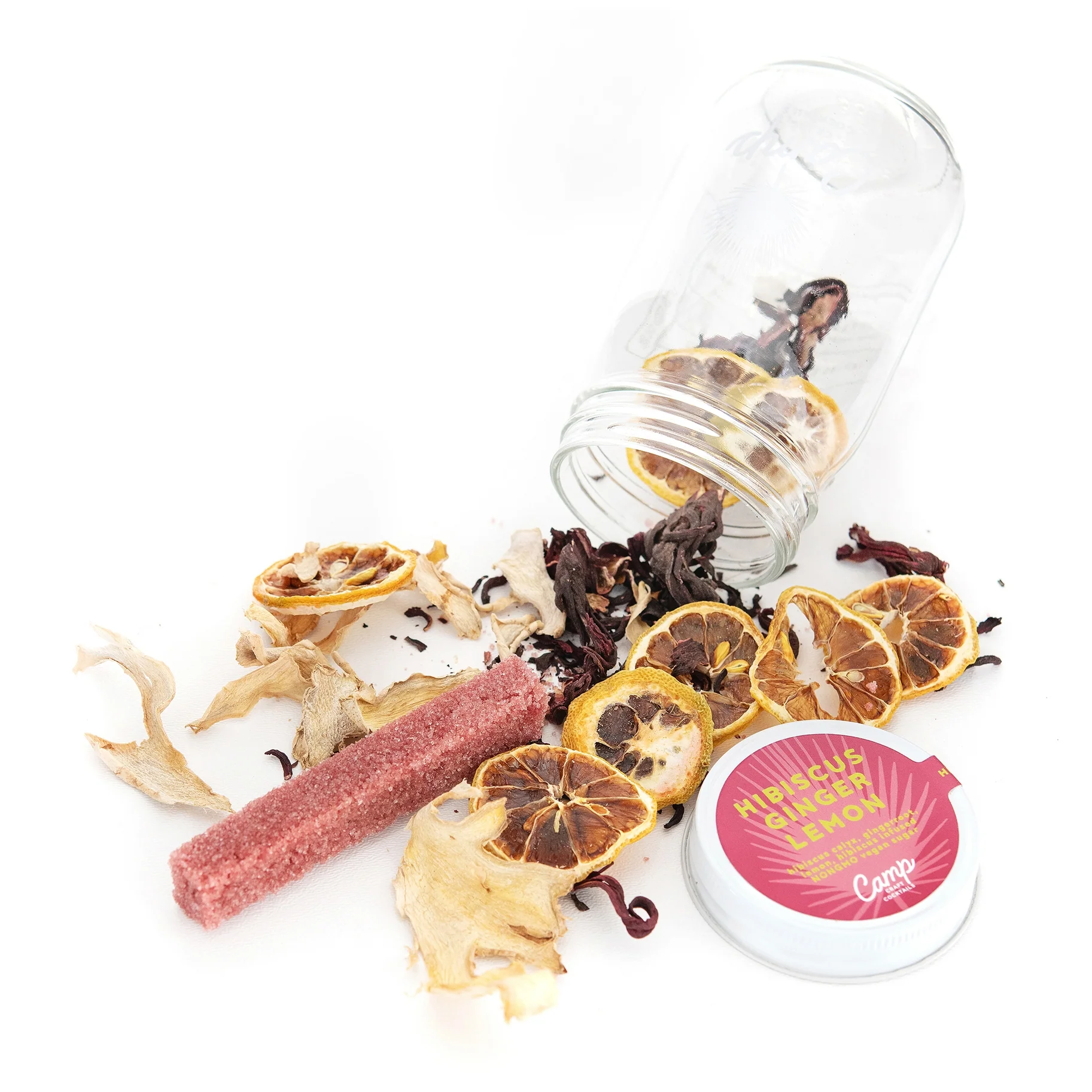 16 oz Hibiscus Ginger Lemon Cocktail Kit - Image 3