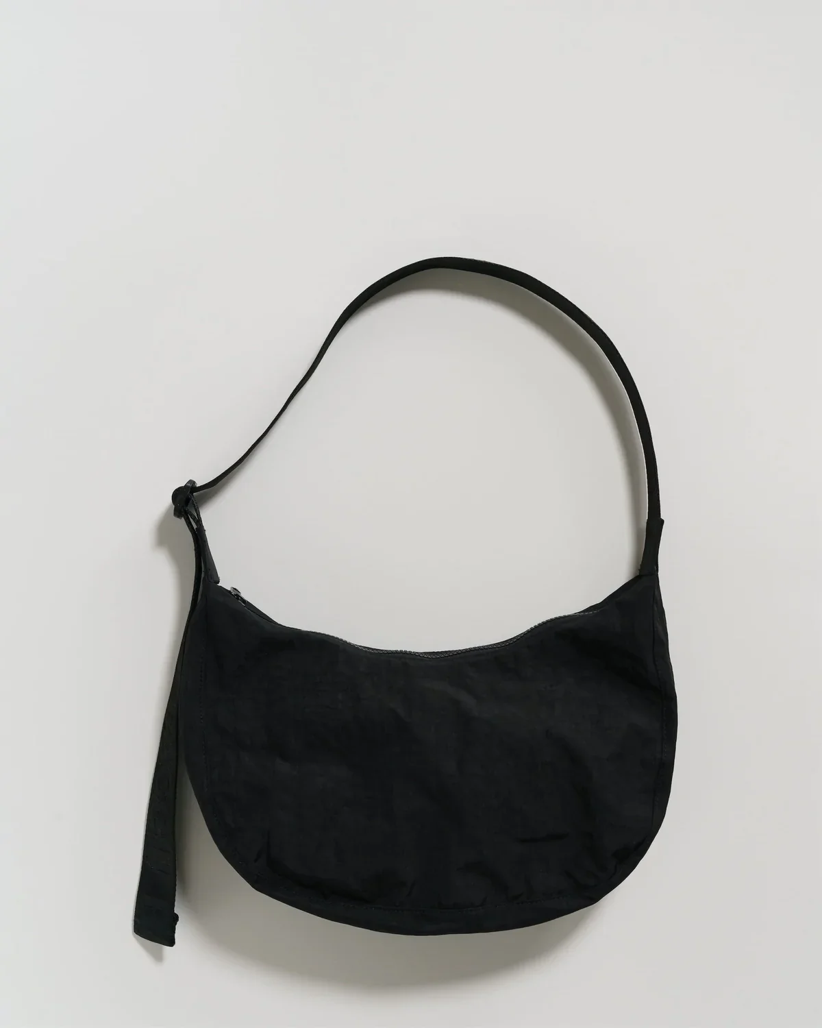 Baggu Medium Nylon Crescent Bag - Black