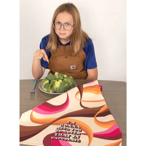 Cover In Chocolate Dish Towel - Image 2