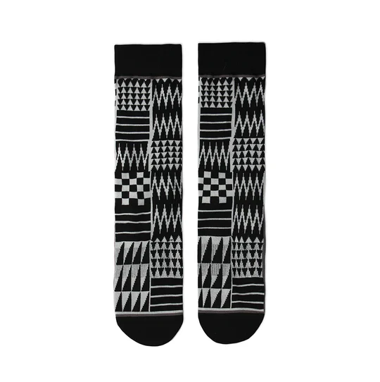 Crew Socks - Coast Salish Pattern - Image 2