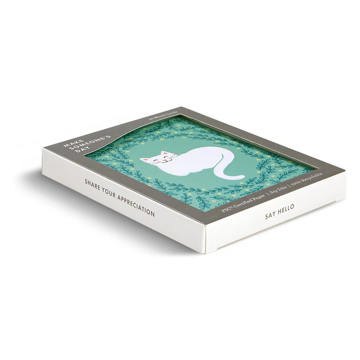 Cuddly Cat - Blank Note Cards - Image 4