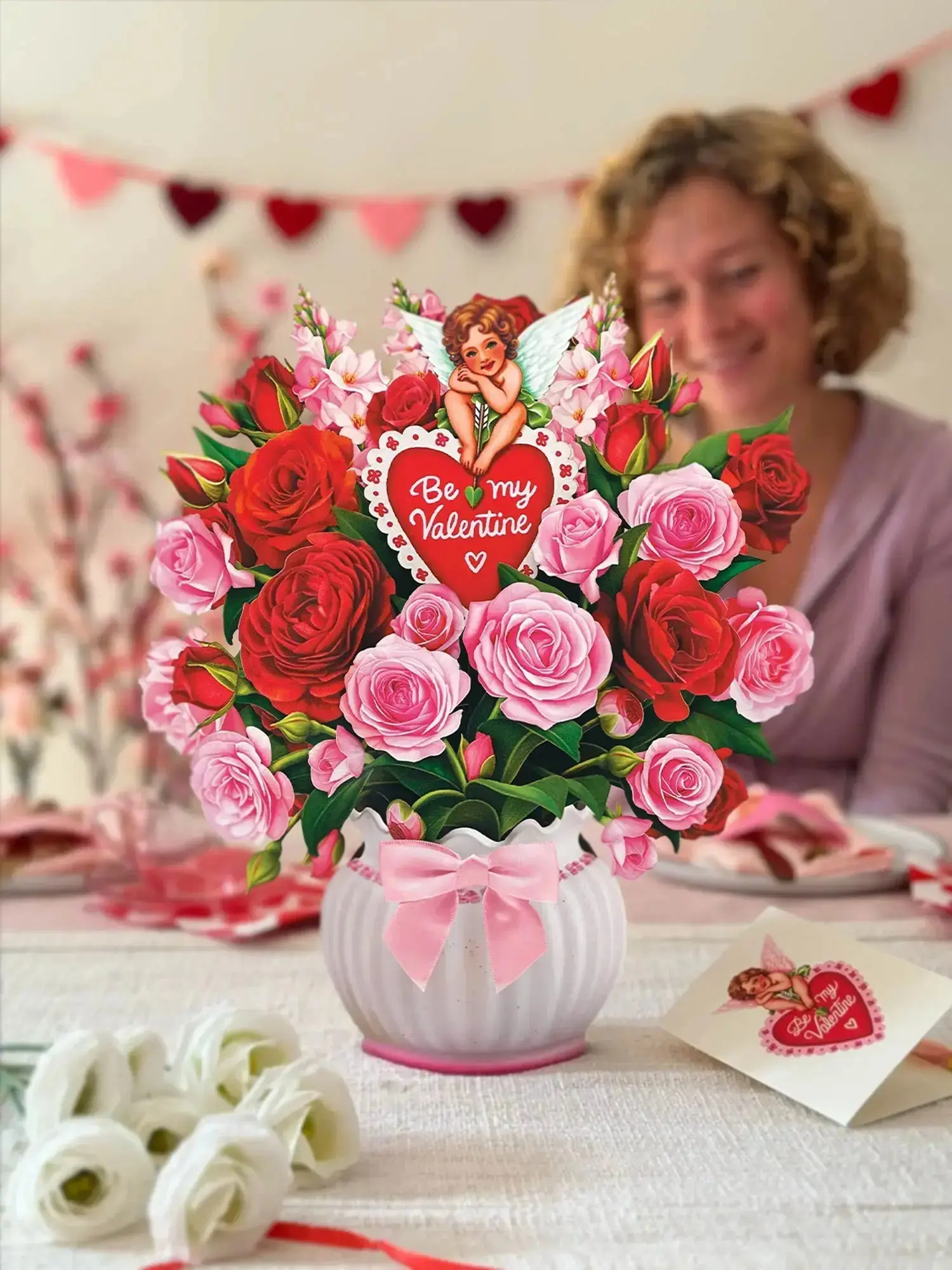Cupid's Valentine FreshCut Paper Card - Image 3