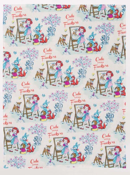 Cute Little F*ckers Dish Towel - Image 2