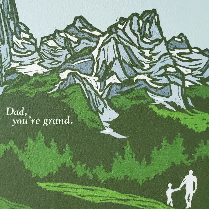 Dad You're Grand Father's Day Greeting Card - Image 3