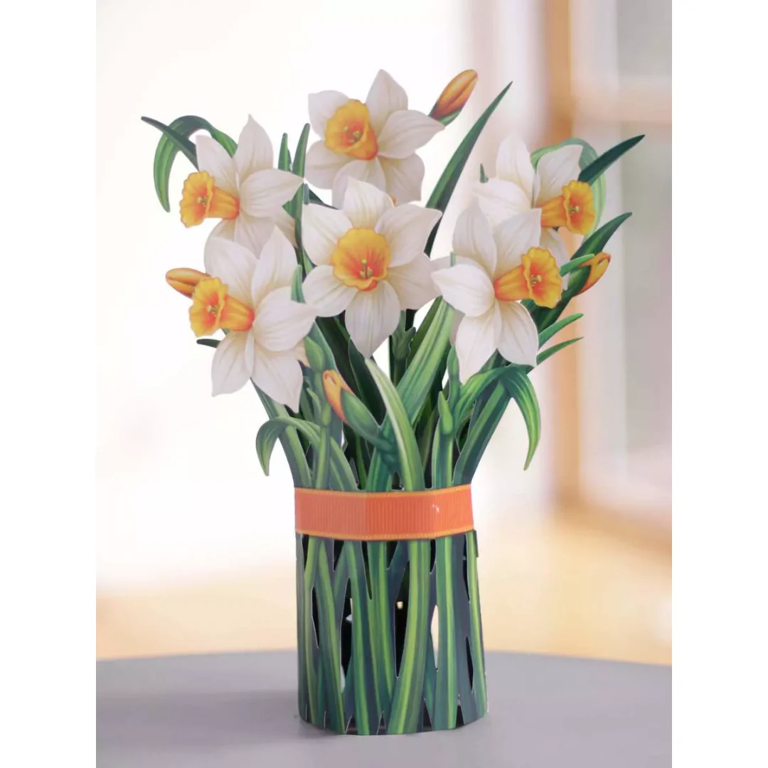Daffodils FreshCut Paper Card - Image 3