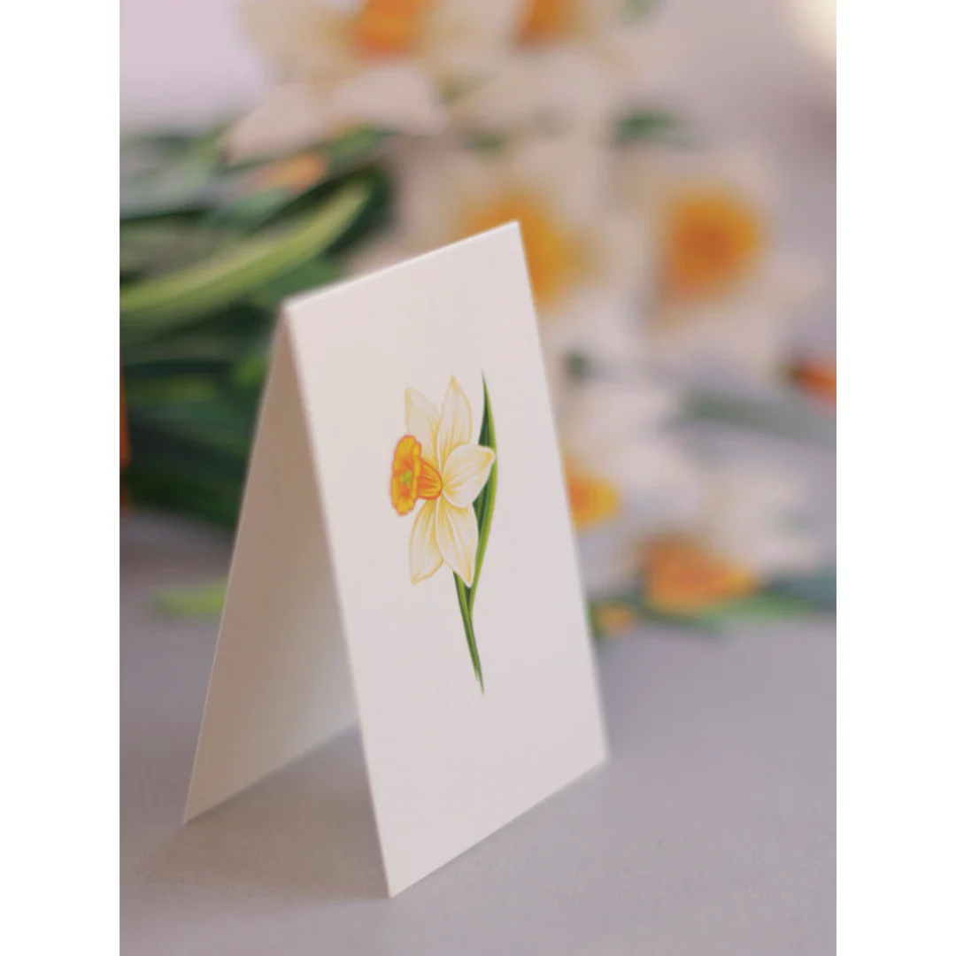 Daffodils FreshCut Paper Card - Image 4