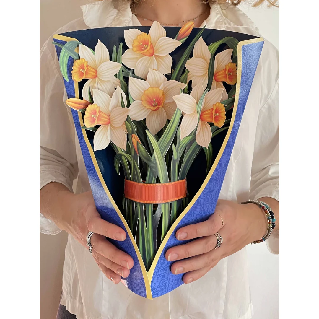 Daffodils FreshCut Paper Card - Image 5