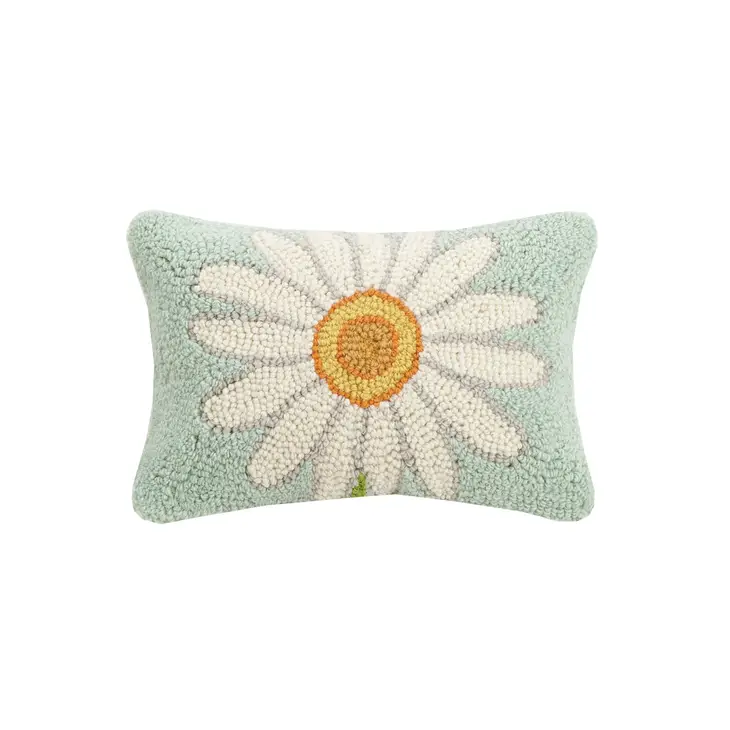 Daisy Hook Pillow 8x12