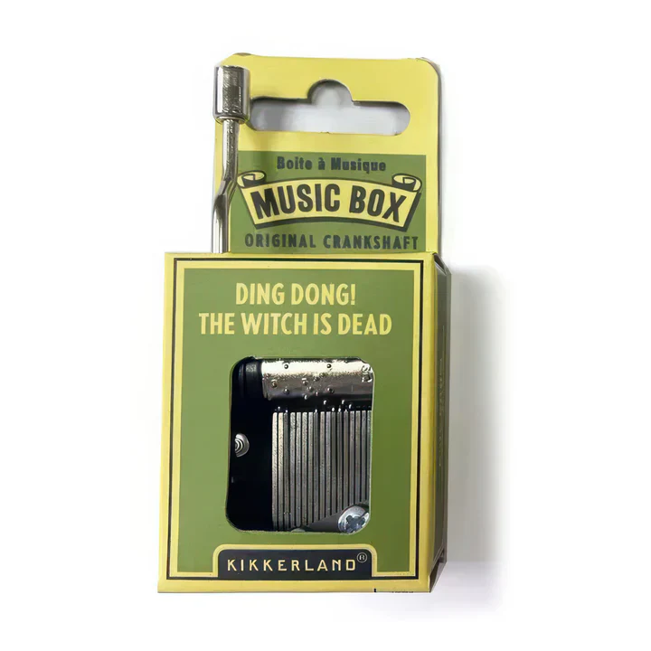 Ding Dong The Witch is Dead - Crank Handle Music Box